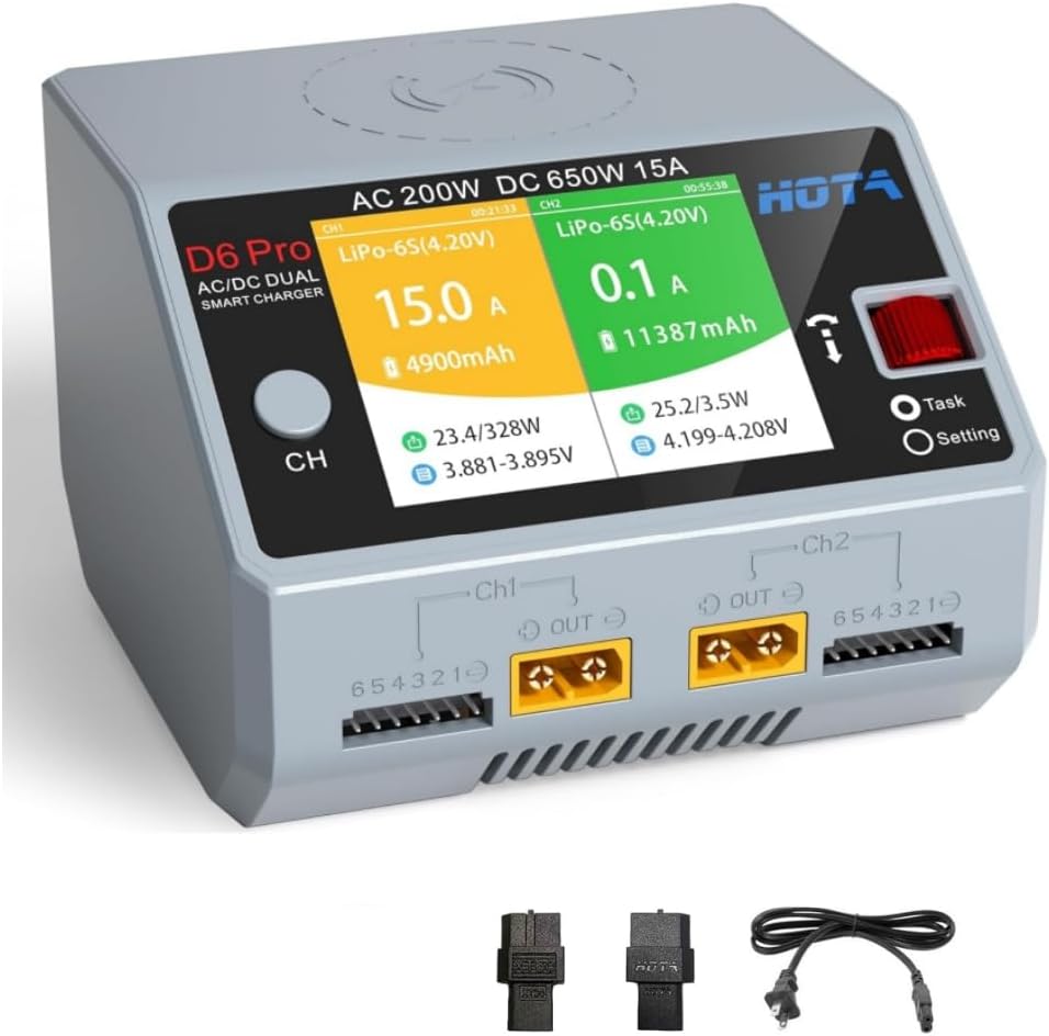 Hota D6 Pro Dual Channel 15A